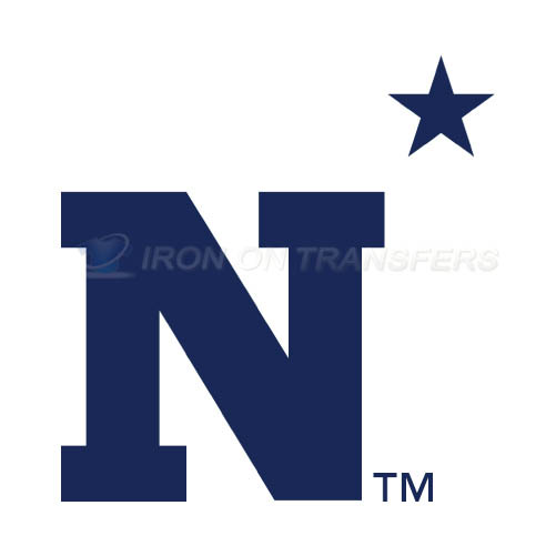 Navy Midshipmen Logo T-shirts Iron On Transfers N5357